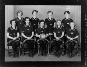 Kia Ora 1954 senior reserve basketball team