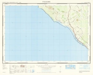 Falelima [electronic resource] compiled from multiplex instrument plots by the Department of Lands and Survey, New Zealand, and field interpretation of aerial photographs by the Department of Lands and Survey, Western Samoa ; final drawings are by the Department of Lands and Survey, Western Samoa ; revised by Eteuati Iese.