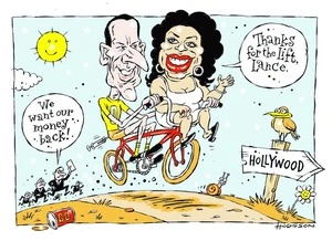 Hodgson, Trace, 1958- :'Thanks for the lift, Lance.' 20 January 2013