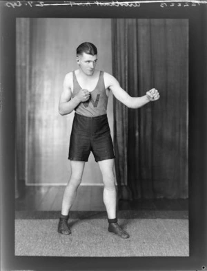 Mr T Arbuthnott, 1936 New Zealand olympic boxing representative