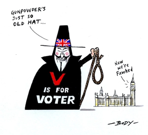 "Gunpowder's just so old hat..." 10 May 2010