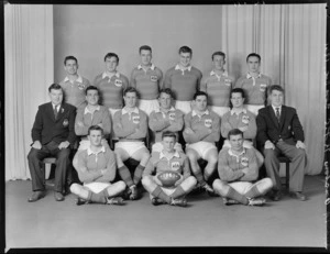 Onslow Rugby Football Club 1961 team, senior 2nd [grade?]