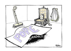 Hubbard, James, 1949- :[Pope scandals] 13 February 2013