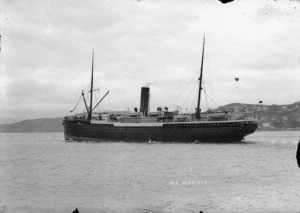 Photograph of the ship, "Mokoia"