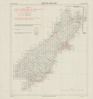 Index to N.Z.M.S. 3A fotomap map series scale 1:15,840 (4 inches to 1 mile), N.Z.M.S. 4 mosaic map series scale 1:25,000. South Island [electronic resource].