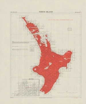 Index to total aerial photography prior to 1956. North Island [electronic resource].