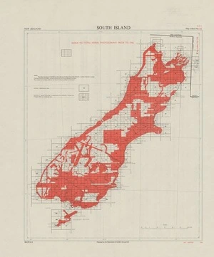 Index to total aerial photography prior to 1956. South Island [electronic resource].