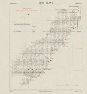 Index to N.Z.M.S. 1 topographical series 1:63,360 (1 mile to 1 inch). South Island [electronic resource].