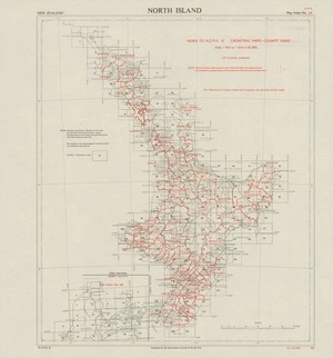 Index to N.Z.M.S. 15 cadastral maps-county series. North Island [electronic resource].