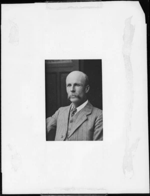 Portrait of unidentified man