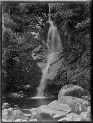 Waterfall, location unidentified