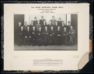 New Zealand Bank Officers' Guild Inc, Twentieth Conference - Photograph taken by S P Andrew & Sons