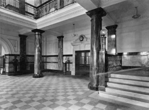 Entrance to lounge lobby [Parliament Buildings]