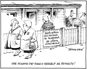 "She always did fancy herself as royalty!" 25 May 2010