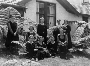 Pupils from Iona College, Havelock North, wearing formal dress