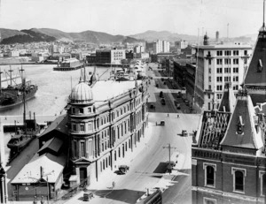 Overlooking Jervois Quay, Wellington