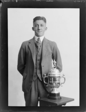 Boxer, Mr Stone, with Memorial Cup