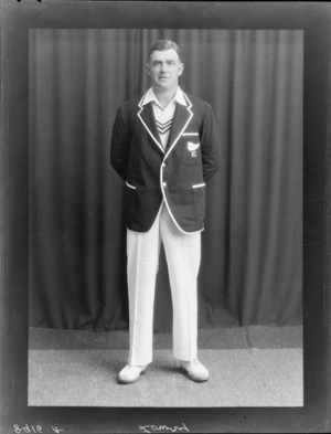 T C Lowry, captain of the New Zealand representative cricket team, tour of the United Kingdom, 1931