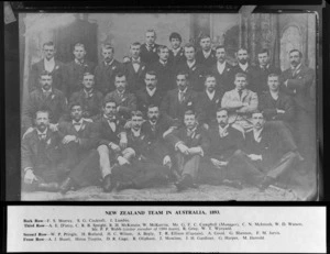 New Zealand representative rugby union team, tour of Australia, 1893