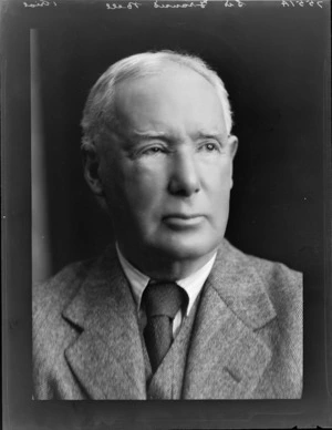 Sir Francis Bell, first New Zealand-born Prime Minister of New Zealand