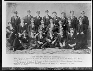 New Zealand representative rugby union team, tour of Australia, 1897