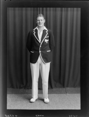 Mr J L Kerr, member of the 1931 New Zealand cricket team to tour the United Kingdom