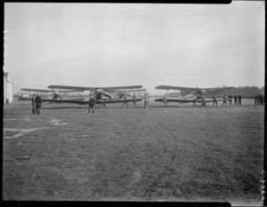 Monoplane, Southern Cross, at Christchurch airport