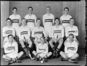 Scots College, Wellington, 1st XI hockey team of 1954