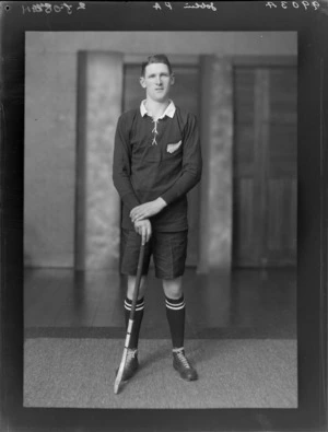 Mr P Joblin, New Zealand hockey representative