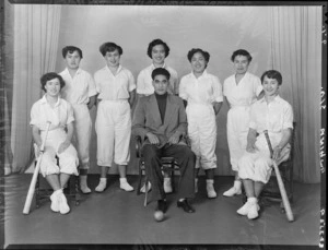 Awhina Softball Club, Wellington, 1954-1955 junior champion winners