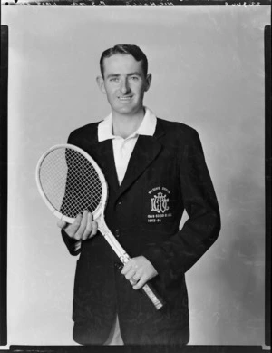 Wellington tennis representative for 1949-1954, Mr P G Nicholls