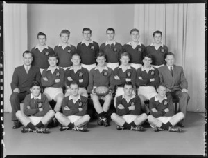 Wellington Rugby Football Union representatives, 4th grade team of 1957