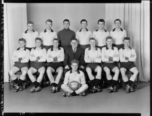 Wellington Football Association, representatives, under 18 team of 1957