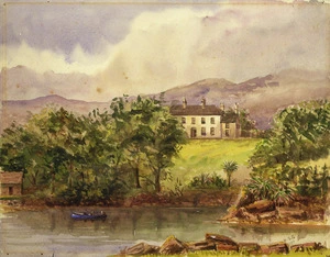 Green, William Spotswood, 1847-1919 :Westcove House, Castlecove, Killarny, County Kerry, Ireland. 1917.
