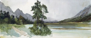 Hodgkins, William Mathew, 1833-1898 :In the Dart Valley [18--]