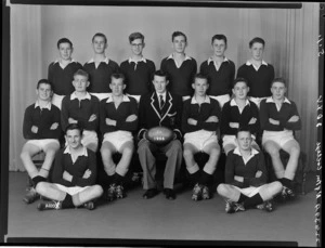 Wellington College, [3D?] rugby football team of 1956