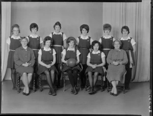 Titahi Bay Basketball Club, Wellington, women's intermediate A team of 1964