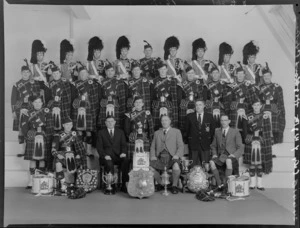 City of Wellington Highland Pipe Band of 1964