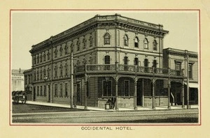 Artist unknown :Occidental Hotel. [1890s].