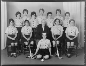 Wellington women's hockey tournament ladies senior 1963 team