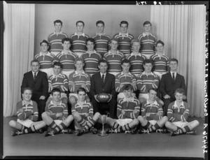 Eastbourne Rugby Football Club, Lower Hutt, Wellington, team of 1963, winners 5th grade