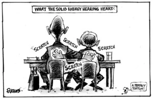 Evans, Malcolm Paul, 1945- :What the Solid Energy hearing heard. 15 March 2013