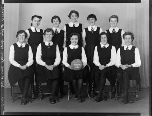 Wellington Girls' College, basketball team 1964, senior A