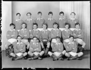 Onslow College, Wellington, rugby team 1964, 1st XV