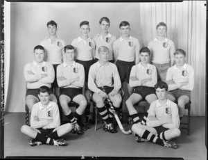 Rongotai College, Wellington, hockey team, 1st XI