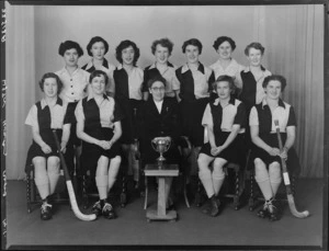Wellington women's B hockey representatives
