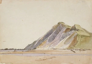 [Smith, William Mein] 1799-1869 :Kaimatangi mouth of the Ri[ver K]aiwhata. 1855