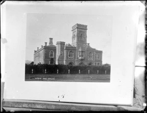 Supreme Court building, Auckland, original photographer Burton Bros