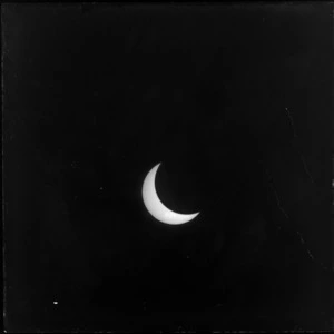 Crescent of eclipse