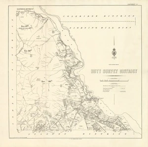 Hutt Survey District [electronic resource] / drawn by H. McCardell, June 1899.